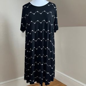 Loft Plus Floral Swing Dress